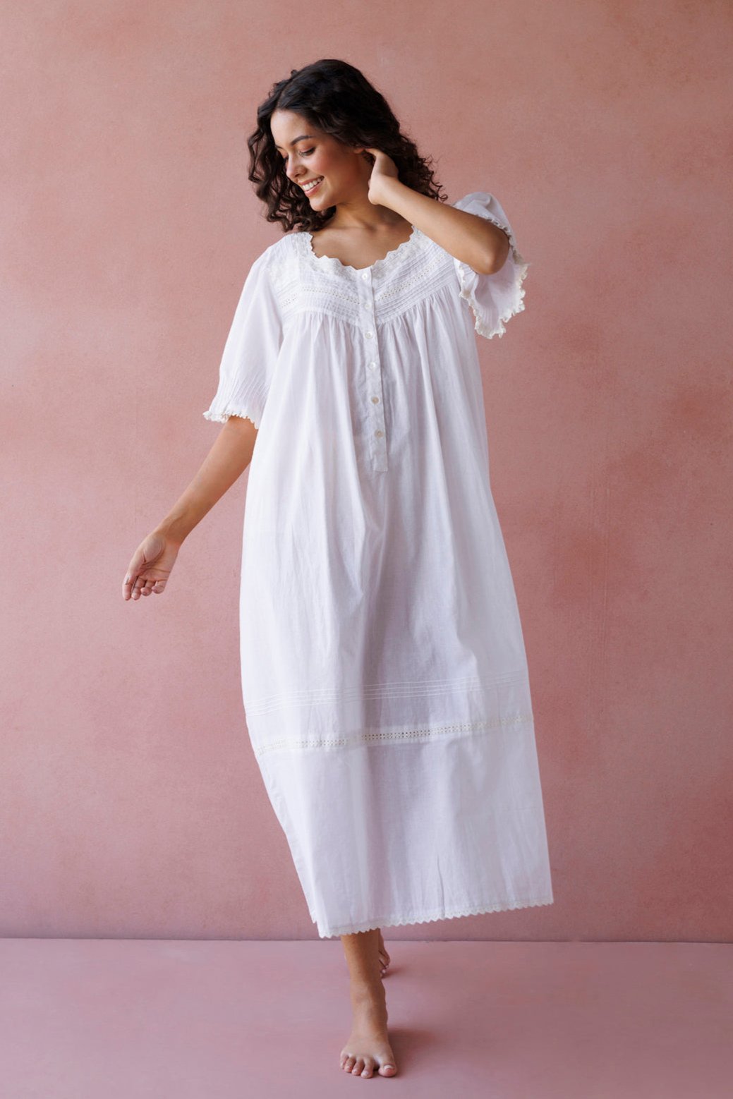 Hyacinth Organic Cotton Nightie
