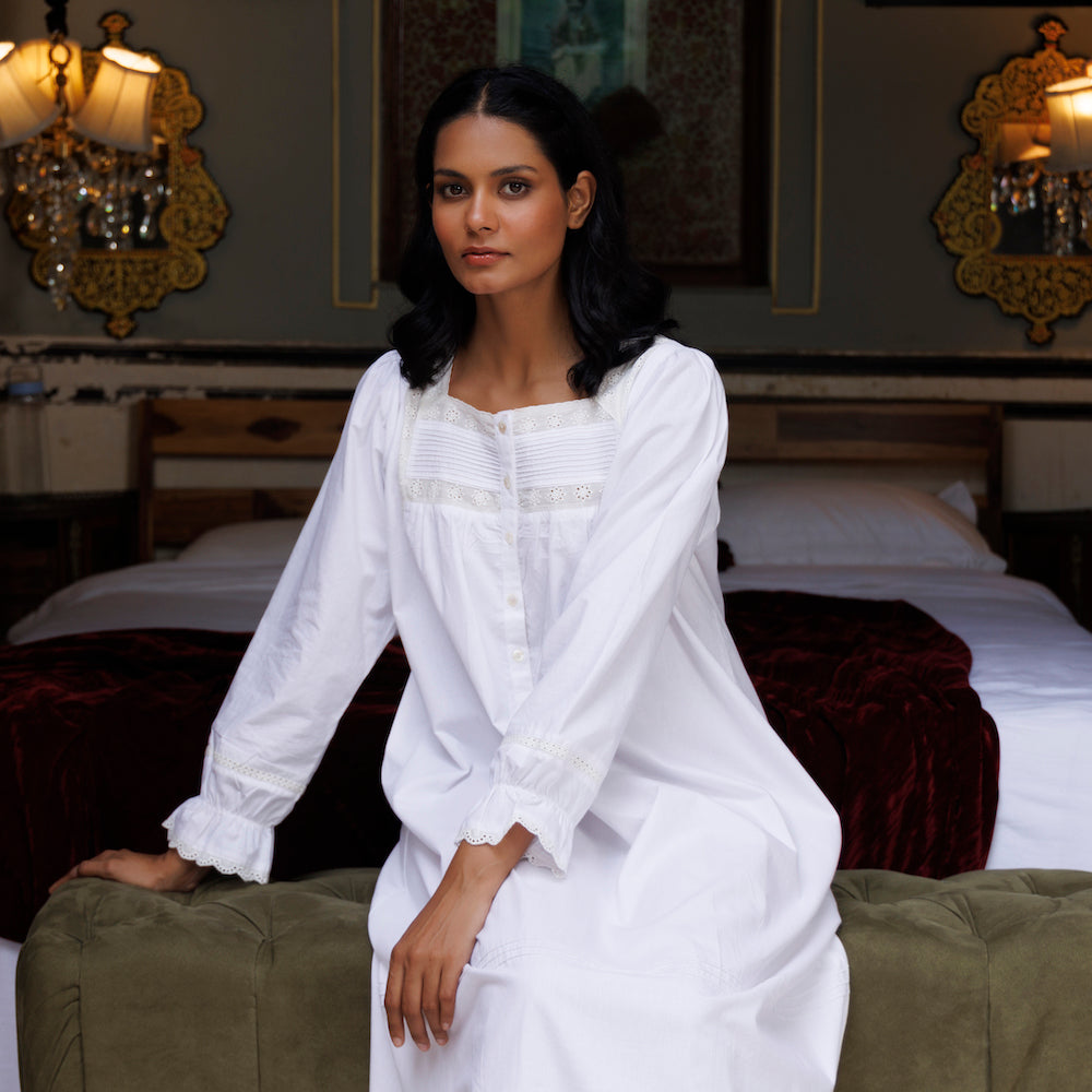 Camelia Organic Cotton Nightie
